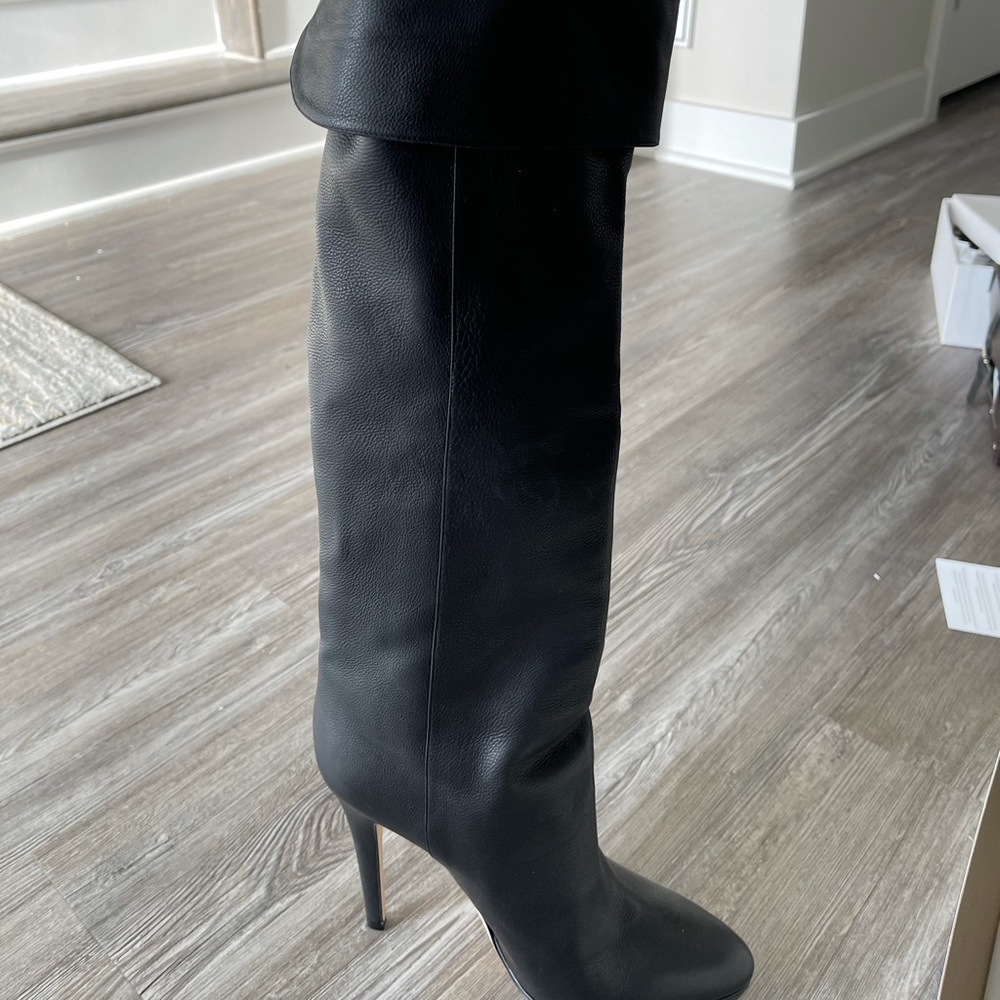 Jimmy Choo Leather boots. Over the knee